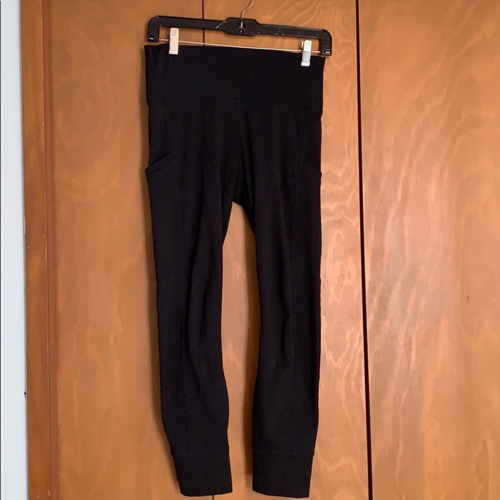 Fabletics Black Pocket Leggings High Waisted